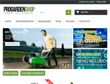 Tablet Screenshot of progardenshop.com